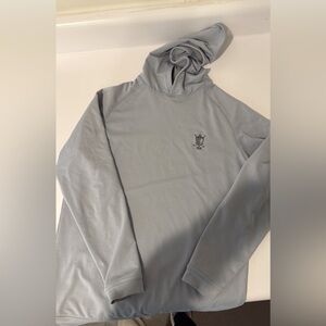 Youth Peter Millar Country Club Gray Hoodie